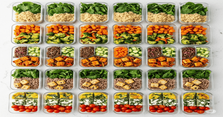 Planification de Repas Végétariens pour 30 Jours 1 Planification de Repas Végétariens pour 30 Jours