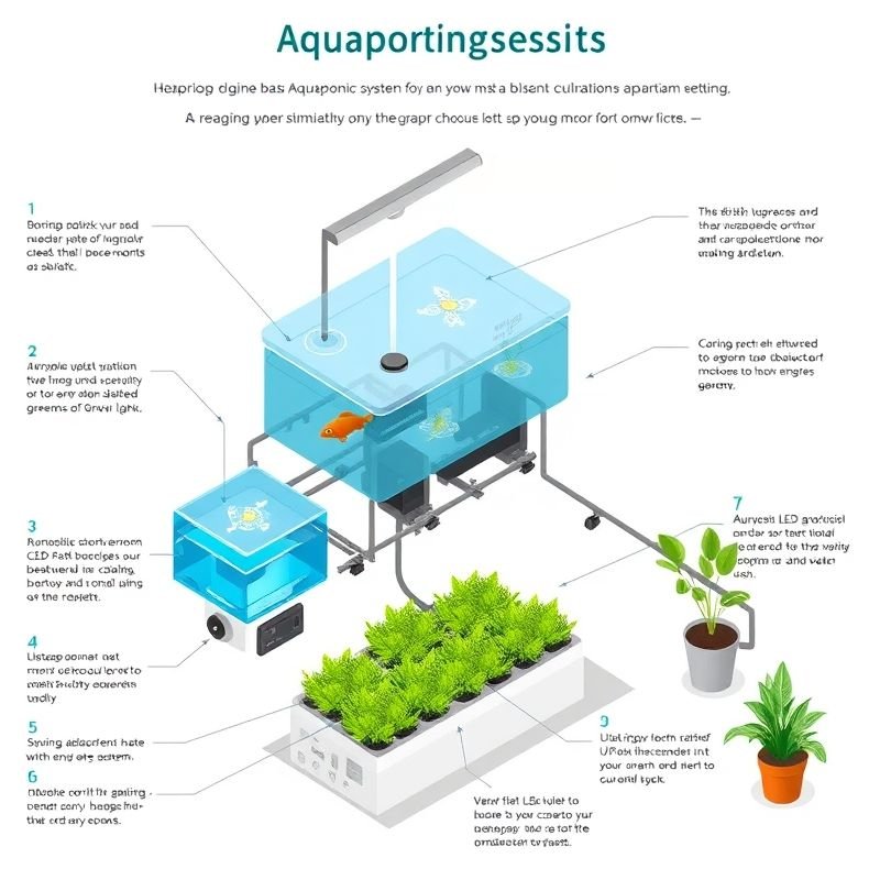 Mise en place d’un système aquaponique