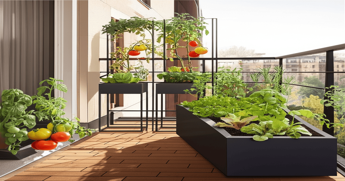 10 Légumes Faciles à Cultiver sur un Petit Balcon productif