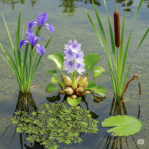 Top 5 des Plantes Filtrantes pour Bassin : Oxygénantes 2 Plantes Aquatiques : Le Top 5 des Plantes Filtrantes