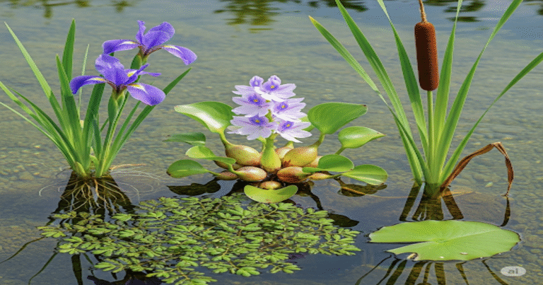 Top 5 des Plantes Filtrantes pour Bassin : Oxygénantes 1 Top 5 des Plantes Filtrantes pour Bassin